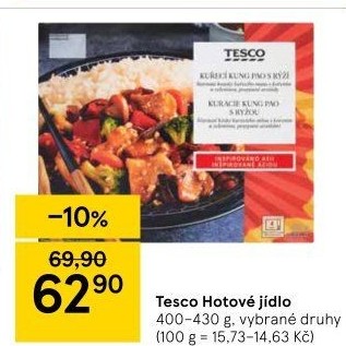 Hotová jídla Tesco
