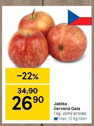 Jablka Gala