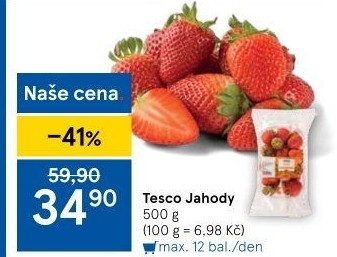 Jahody Tesco