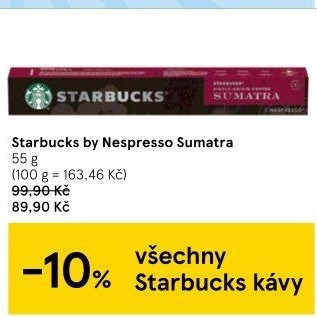 Kapsle Nespresso Starbucks