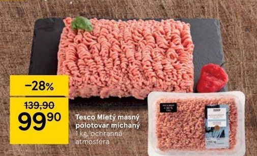Mleté maso mix Tesco
