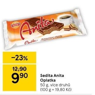 Oplatky Anita Sedita