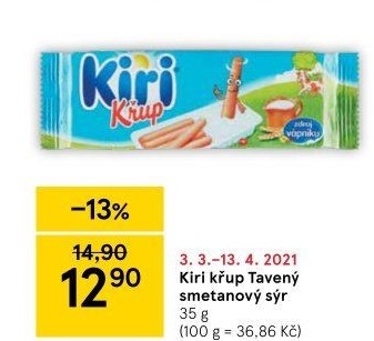 Sýr a křup Kiri