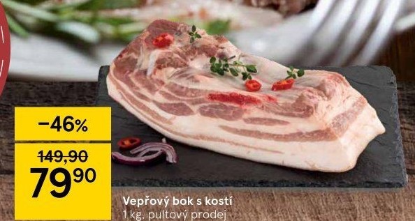 Vepřový bok s kostí