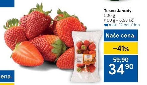 Jahody Tesco