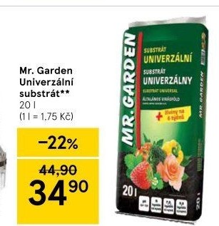 Univerzální substrát Mr. Garden Agro