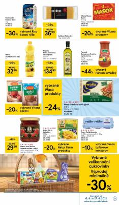 akční leták Tesco 6.4.2021-13.4.2021