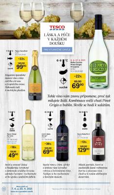 akční leták Tesco 6.4.2021-13.4.2021