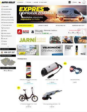 akční leták Auto Kelly 6.4.2021-12.4.2021