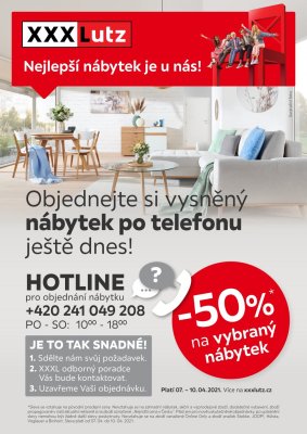akční leták XXXLutz 7.4.2021-10.4.2021