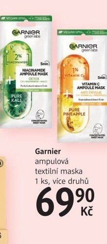Ampulová textilní maska Garnier