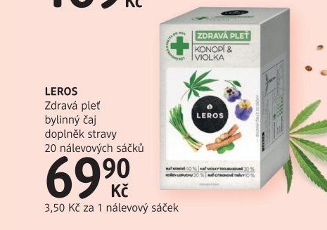 Čaj bylinný funkční Leros