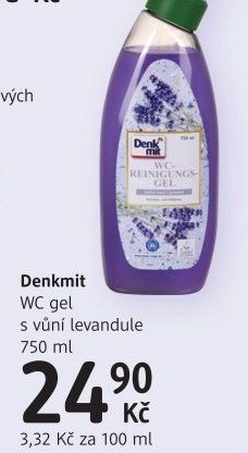 Čistič WC gelový Denkmit
