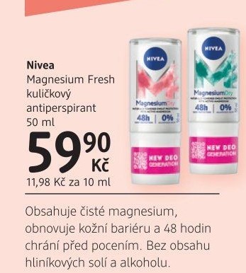 Deodorant kuličkový roll-on Nivea