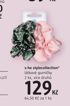Gumičky do vlasů s.he stylecollection