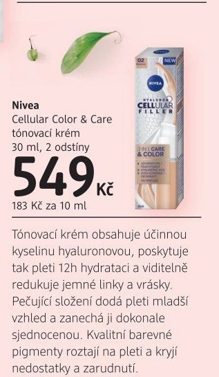 Krém tónovací Cellular Color &amp
