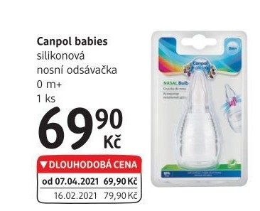 Nosní odsávačka Canpol Babies
