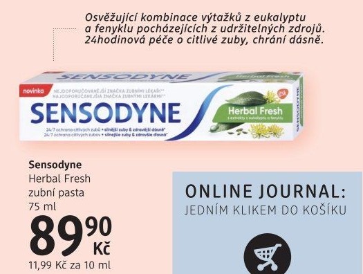 Pasta na zuby Herbal Fresh Sensodyne