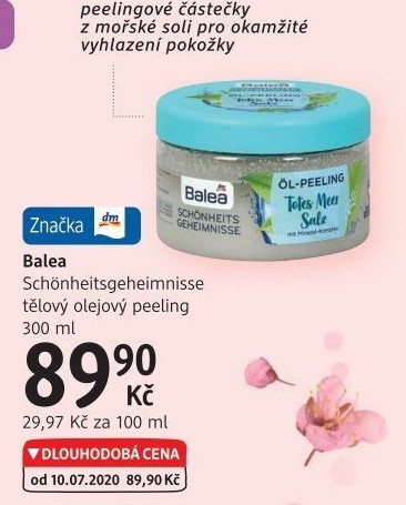 Peeling tělový olejový Balea