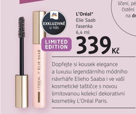 Řasenka Elie Saab L'