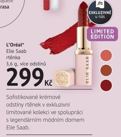 Rtěnka Elie Saab L'