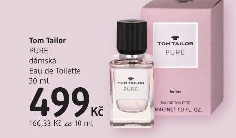 Toaletní voda dámská Pure Tom Tailor