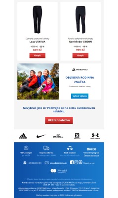 akční leták Sportisimo 8.4.2021-13.4.2021