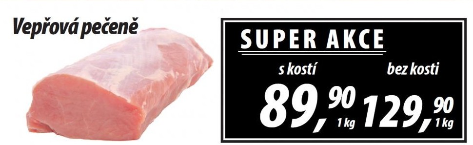 Vepřová pečeně s kostí