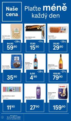 akční leták Tesco 14.4.2021-20.4.2021