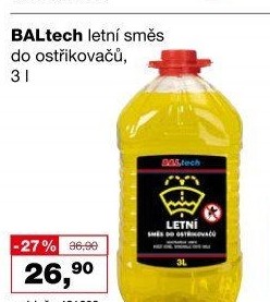 Směs do ostřikovačů letní Baltech