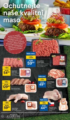 akční leták Tesco 14.4.2021-20.4.2021