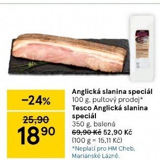 Anglická slanina speciál