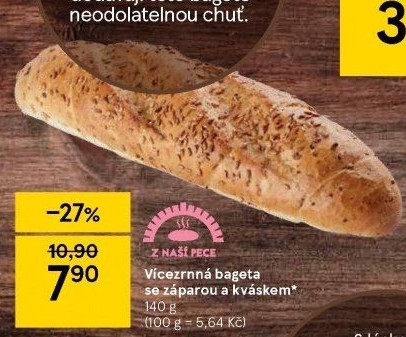 Bageta vícezrnná