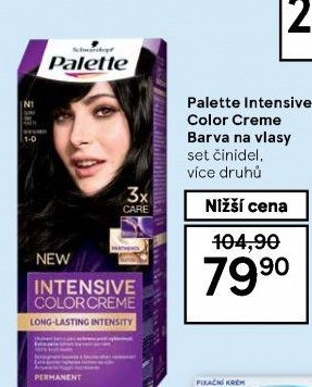 Barva na vlasy Intensive Color Creme Palette Schwarzkopf