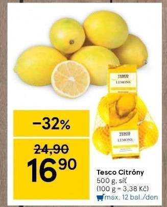 Citrony Tesco