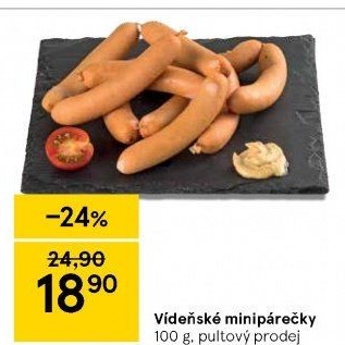 Minipárečky vídeňské