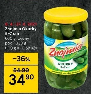 Okurky Znojmia