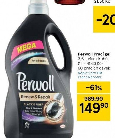 Prací gel Perwoll