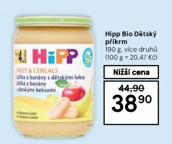 Příkrmy Bio HiPP