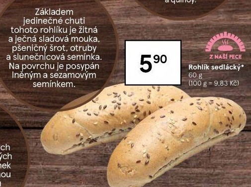 Sedlácký rohlík