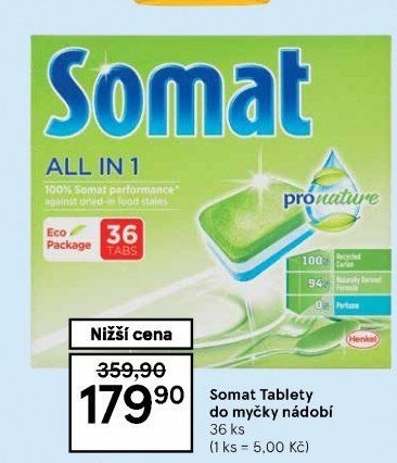 Tablety do myčky Somat