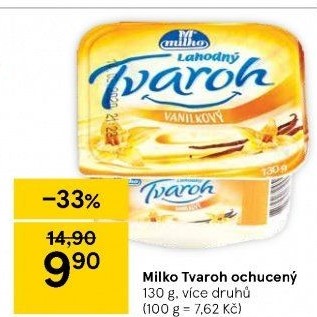 Tvaroh ochucený Milko