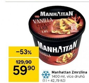 Zmrzlina v kelímku Manhattan Nestlé