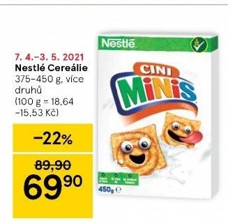 Cereálie Nestlé