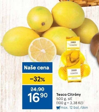 Citrony Tesco
