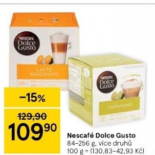 Kapsle Dolce Gusto Nescafé