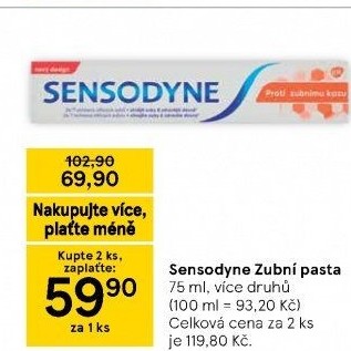 Pasta na zuby Sensodyne