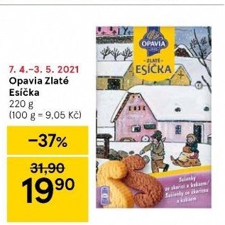 Sušenky Esíčka Zlaté Opavia