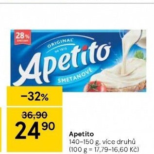 Sýr tavený Apetito