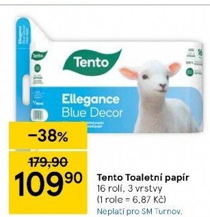 Toaletní papír 3vrstvý Tento